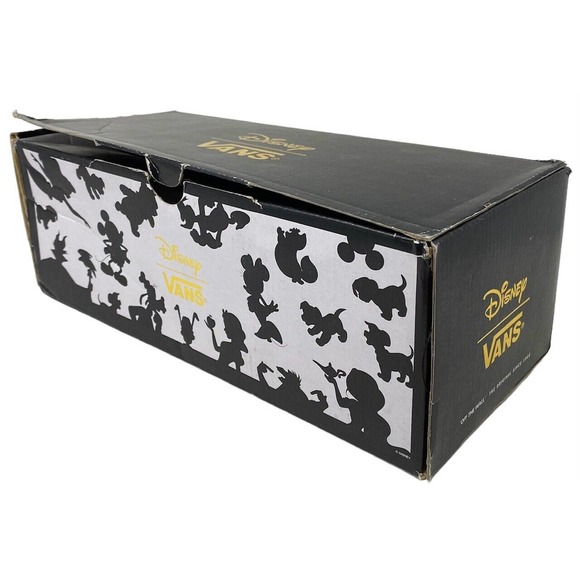 Vans Off The Wall Men X Disney Alice In Wonderlands Cheshire Cat Authentic Shoes - Picture 8 of 8